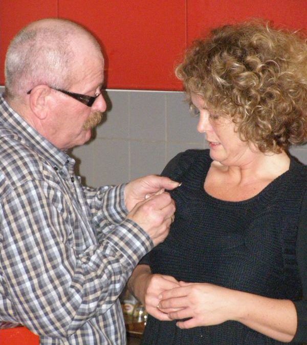 12-01-2009 Zilveren NCA speld voor Marjolein Boeije